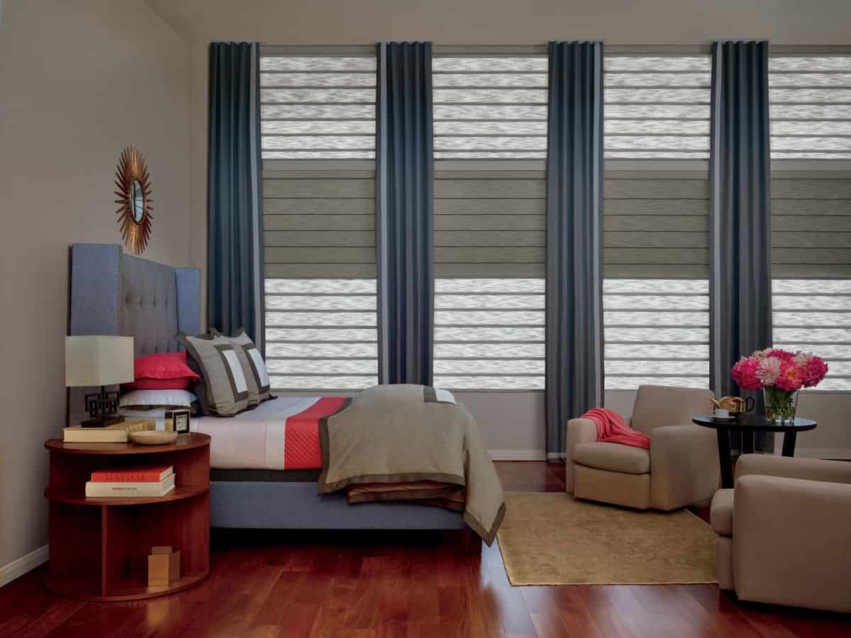 Vignette® Modern Roman Shades, Roman blinds, custom Roman shades Near Rohnert Park, California (CA)