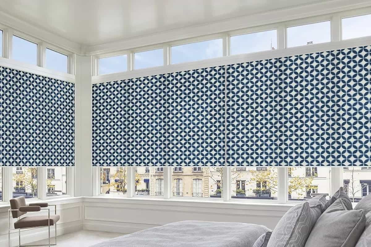 Window treatments as art, Hunter Douglas, Design Studio™ Roller Shades near  Rohnert Park, California (CA)