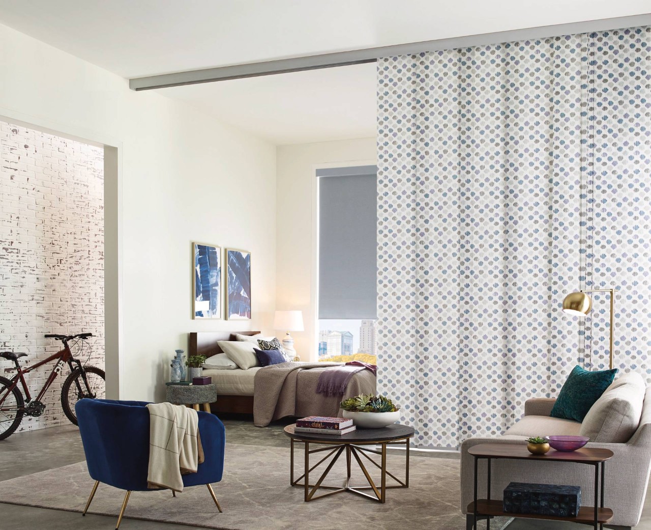 Hunter Douglas Skyline® Panel-Track Blinds near Rohnert Park, California (CA)