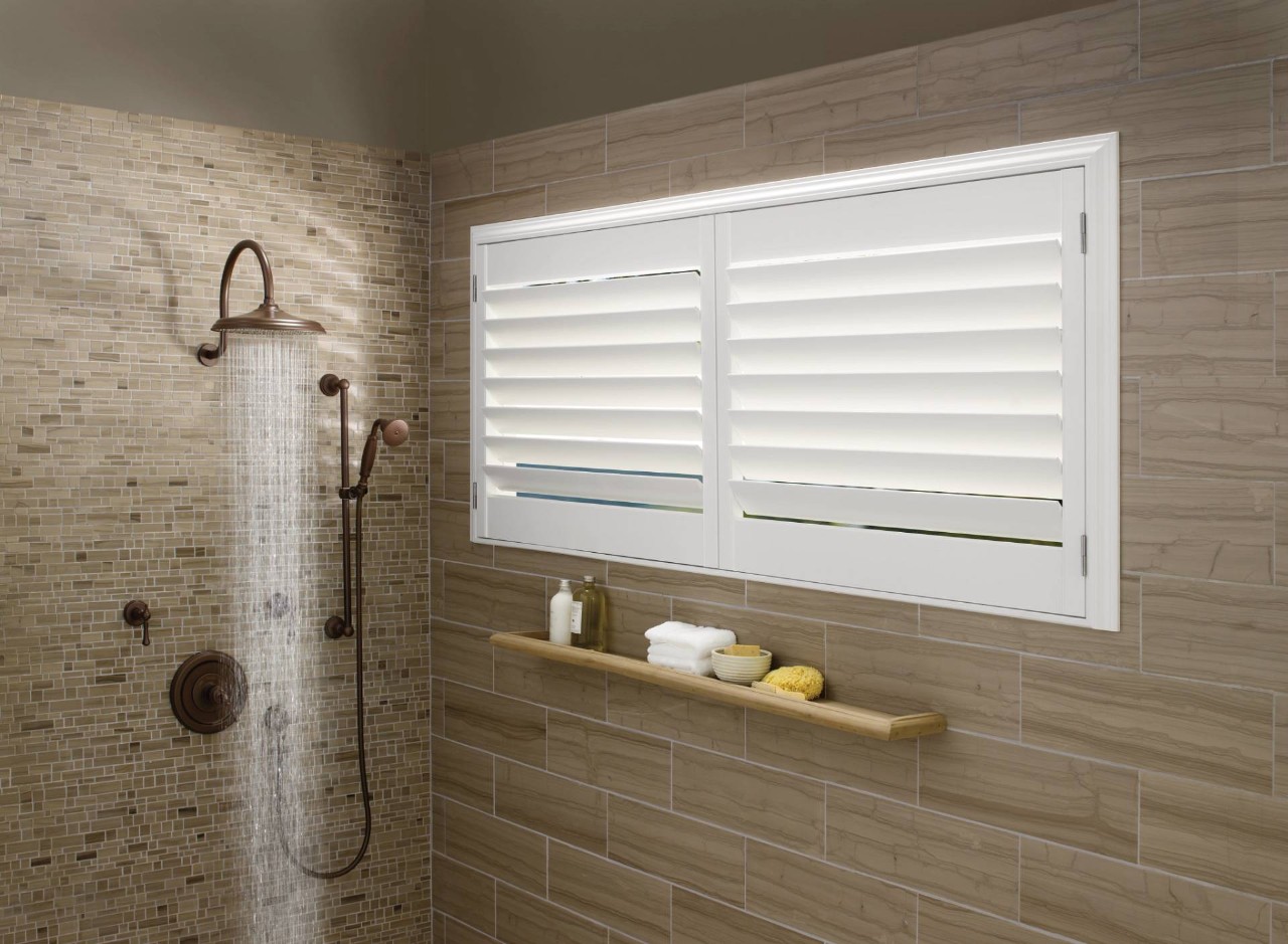 Hunter Douglas Palm Beach™ Polysatin™ Vinyl Shutters near Rohnert Park, California (CA)