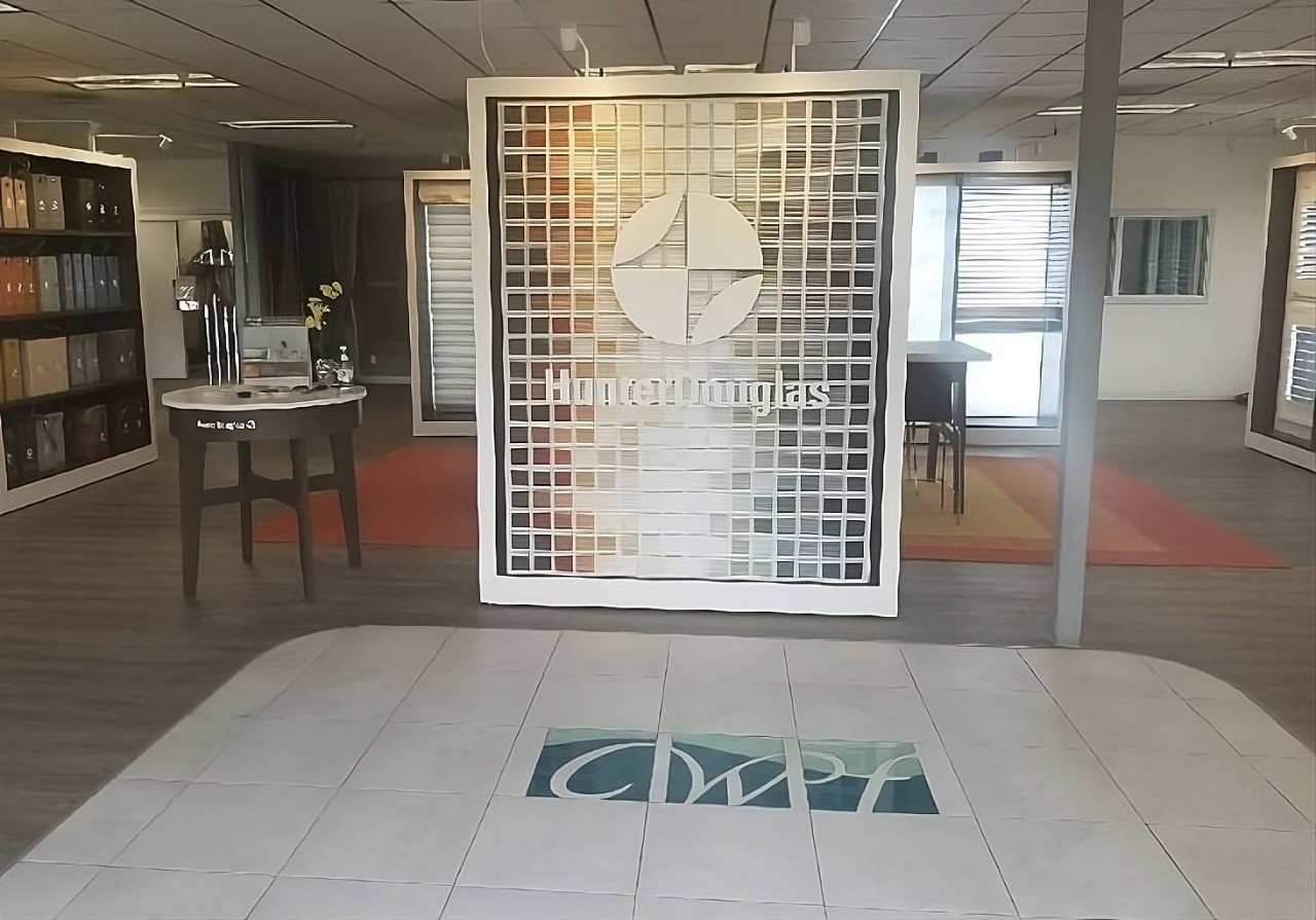 Hunter Douglas showroom featuring window treatments near Rohnert Park, CA